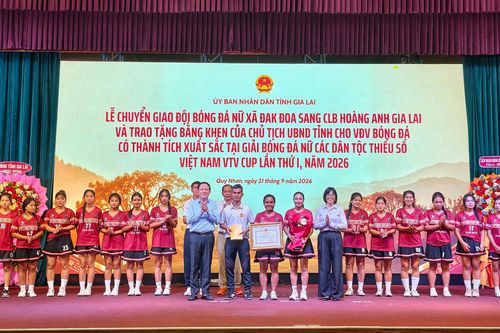 Hoàng Anh Gia Lai tiếp quản đội bóng nữ từng gây sốt mạng xã hội