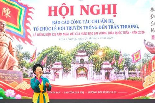 Lễ hội đền Trần Thương năm 2026: Tiếp nối mạch nguồn 'Hào khí Đông A'