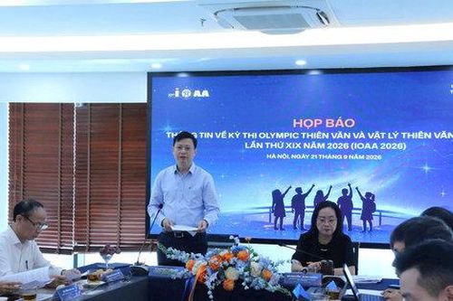 Hà Nội lần đầu đăng cai Olympic thiên văn và vật lý thiên văn