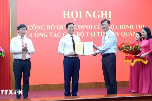 Đồng chí Vương Quốc Tuấn giữ chức Bí thư Tỉnh ủy Quảng Trị