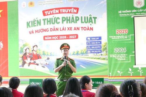 Phường Dương Nội: Một buổi học, thêm kỹ năng an toàn cho học sinh