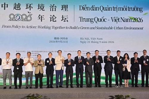 Hà Nội tăng cường hợp tác quản trị môi trường với Trung Quốc