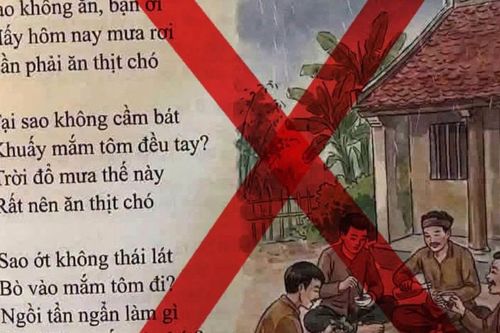 Bắc Ninh: Công an làm việc với người phụ nữ cắt ghép hình ảnh sách giáo khoa để 'câu view'