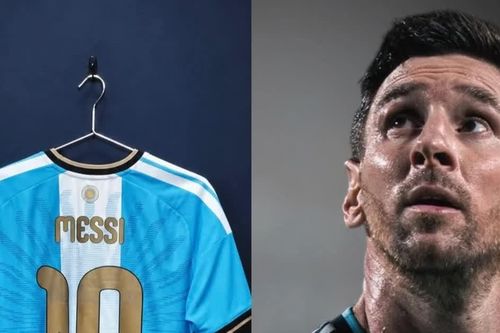 Messi mặc số áo siêu đặc biệt ở trận chia tay ĐT Argentina