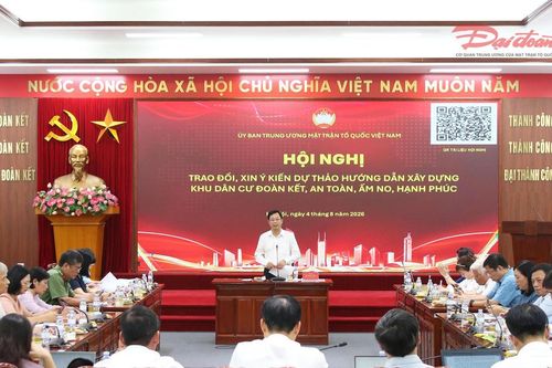 Hướng dẫn xây dựng khu dân cư đoàn kết, an toàn, ấm no, hạnh phúc