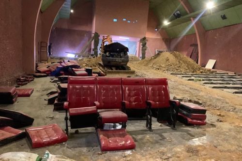 Tháo dỡ rạp Hòa Bình Đà Lạt