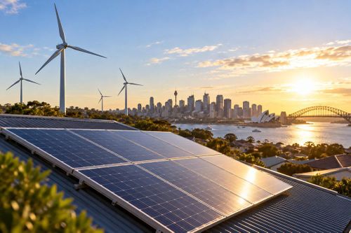 Australia lập kỷ lục mới về điện mặt trời và điện gió