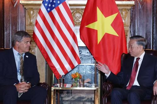 Tổng Bí thư, Chủ tịch nước Tô Lâm tiếp Quyền Giám đốc Cơ quan Thương mại và Phát triển Hoa Kỳ