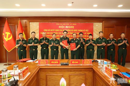 Tổng cục Hậu cần - Kỹ thuật: Công bố quyết định giải thể Kho KV2