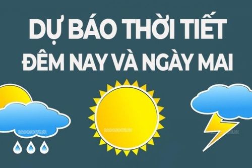 Dự báo thời tiết đêm hôm nay và ngày mai (23/9): Bắc Bộ đêm mưa rào, dông vài nơi, ngày nắng; TP. Huế mưa to đến rất to