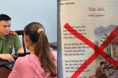Đăng ảnh bài thơ 'Thịt chó' do AI tạo, người phụ nữ bị công an mời làm việc