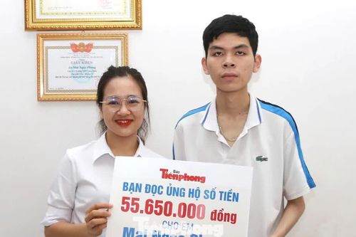 Tấm lòng bạn đọc Tiền Phong đến với nam sinh năn nỉ mẹ xoay tiền học phí để lên giảng đường