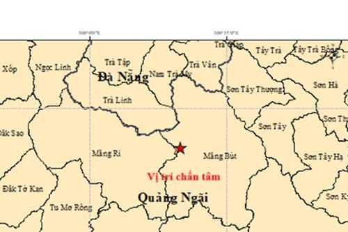 Liên tiếp 8 trận động đất chỉ trong 2 ngày tại miền Trung