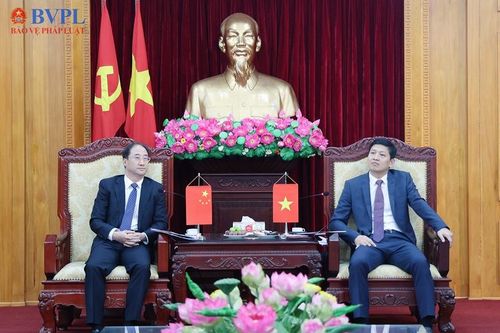 Lãnh đạo Tỉnh uỷ Lạng Sơn tiếp Đoàn đại biểu VKSND Trung Quốc