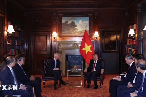 Tổng Bí thư, Chủ tịch nước Tô Lâm tiếp Chủ tịch Tập đoàn Warburg Pincus