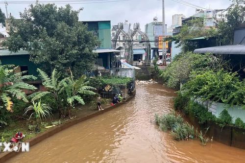 Gia Lai: Mưa lớn gây sạt lở, ngập lụt, một người tử vong do tai nạn điện
