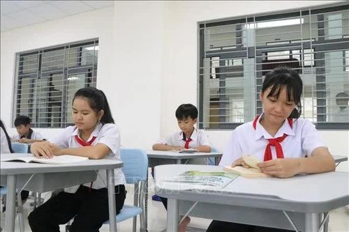 Niềm vui trong ngôi trường nội trú khang trang