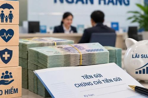 Gửi hàng trăm nghìn tỷ đồng tại ngân hàng, các doanh nghiệp bảo hiểm thu bao nhiêu tiền lãi?
