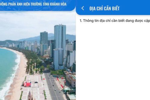 Khánh Hòa cập nhật dữ liệu ứng dụng KHANHHOA-S sau phản ánh của Báo Phụ nữ Việt Nam
