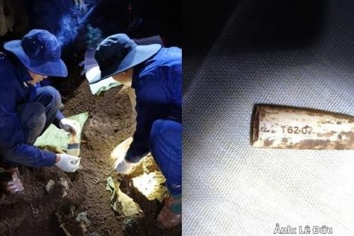Quy tập 1 hài cốt liệt sĩ quân tình nguyện tại Lào có kỷ vật ký hiệu ‘T62-07’