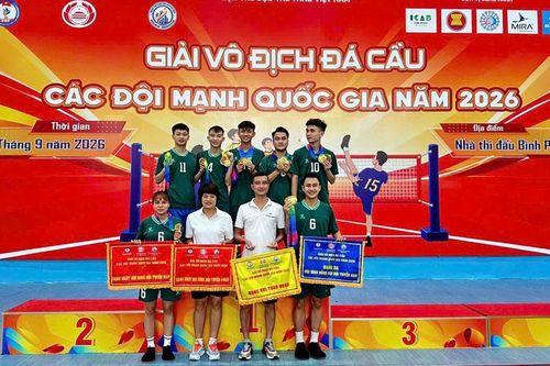 Bắc Ninh giành 3 Huy chương Vàng tại Giải vô địch đá cầu các đội mạnh quốc gia