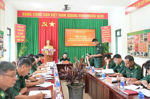 Bộ đội Biên phòng thành phố: Thực hiện tốt nhiệm vụ quản lý, bảo vệ tuyến biên giới đất liền
