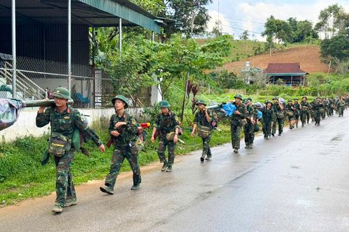 Tiểu đoàn 1, Trung đoàn 82 hoàn thành diễn tập chiến thuật bắn đạn thật