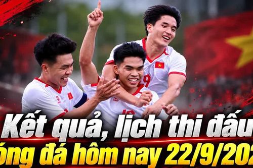 Kết quả, lịch thi đấu bóng đá hôm nay 22/9: U23 Việt Nam đại chiến Uzbekistan