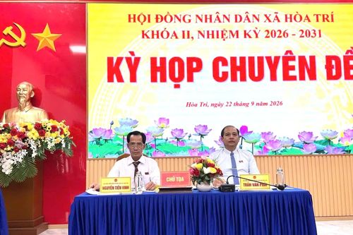 HĐND xã Hòa Trí thông qua nhiều nghị quyết tại Kỳ họp chuyên đề