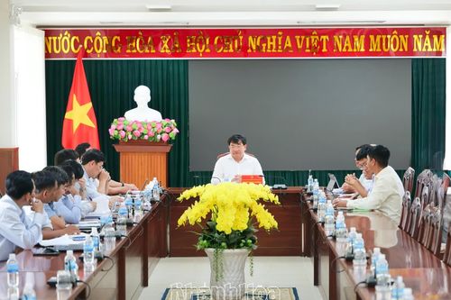 Phó Chủ tịch UBND tỉnh Trịnh Minh Hoàng yêu cầu đẩy nhanh giải phóng mặt bằng 3 dự án khu vực phía nam tỉnh