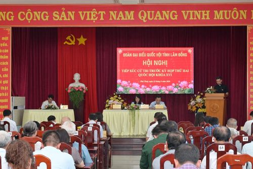 Cử tri phường Phú Thủy kiến nghị nhiều vấn đề trước kỳ họp thứ 2, Quốc hội khóa XVI