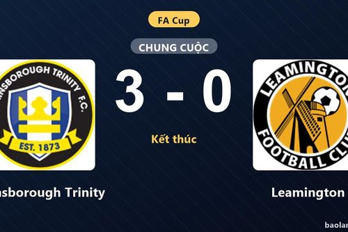Gainsborough Trinity thắng áp đảo Leamington ở vòng loại FA Cup