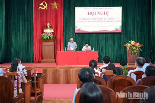 Xã Bình Minh tổ chức đối thoại giữa người đứng đầu cấp ủy, chính quyền với đại diện các tầng lớp Nhân dân