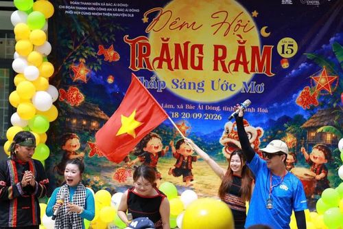 Công an tỉnh Khánh Hoà mang Tết Trung thu đến với trẻ em vùng cao, vùng khó khăn