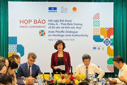 Việt Nam đăng cai Hội nghị Đối thoại châu Á - Thái Bình Dương về Di sản và tính xác thực