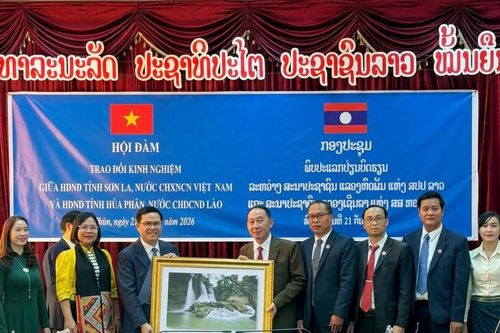 HĐND Sơn La - Hủa Phăn (Lào) tăng cường trao đổi kinh nghiệm hoạt động