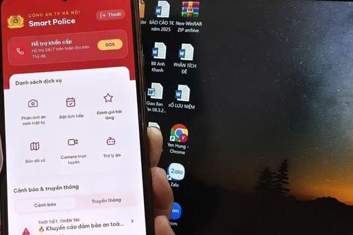Hanoi Smart Police: Kết nối người dân với lực lượng công an