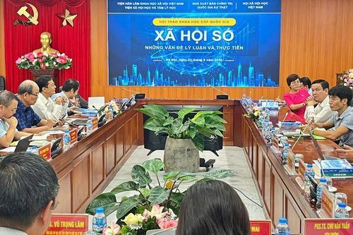 Hội thảo khoa học Quốc gia định hình 'Xã hội số' tương lai ở Việt Nam
