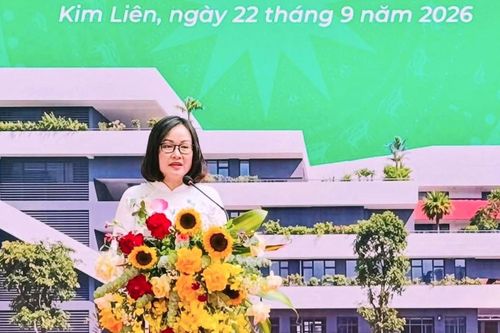 Khởi công thêm công trình trường học, nới rộng không gian giáo dục hiện đại cho học sinh Thủ đô