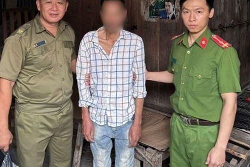 Người đàn ông đi lạc 5 năm được tìm thấy ở Quảng Ngãi