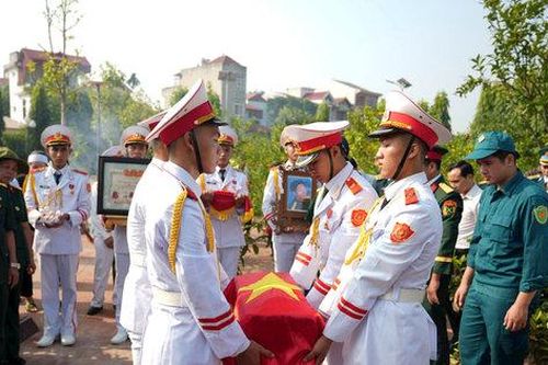 Xã Đan Phượng đón liệt sĩ Nguyễn Xuân Ngọc về đất mẹ sau hơn 50 năm