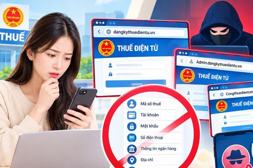 Cảnh báo từ cơ quan Thuế: Người dân không nhập mã số thuế, tài khoản, mật khẩu trong trường hợp sau