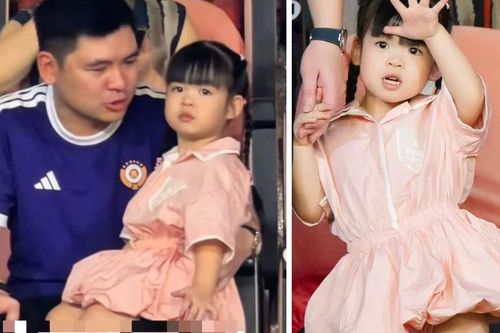 Con gái Đỗ Mỹ Linh diện váy 20 triệu đồng gây chú ý
