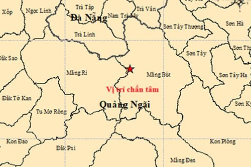 Sau 7 trận động đất ngày hôm qua, Quảng Ngãi lại hứng thêm động đất 3.2 độ