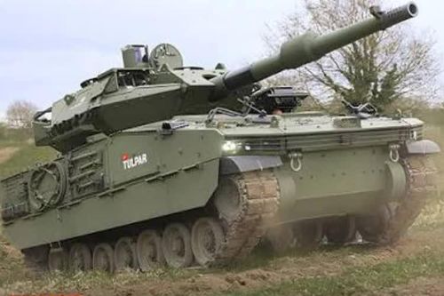 Xe tăng hạng nhẹ TULPAR 'khai hỏa' với tháp pháo 120 mm
