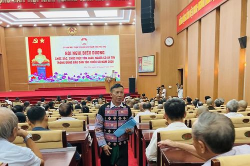 Phú Thọ biểu dương đội ngũ chức sắc, người có uy tín