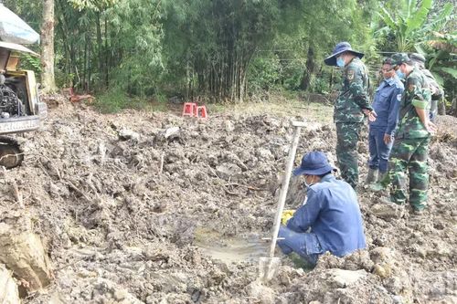 Đội K91 phát hiện thêm 6 bộ hài cốt liệt sĩ trong vườn sầu riêng
