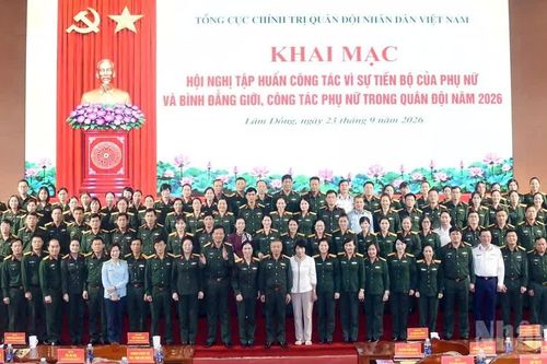Nâng cao hiệu quả công tác vì sự tiến bộ của phụ nữ và công tác phụ nữ trong quân đội
