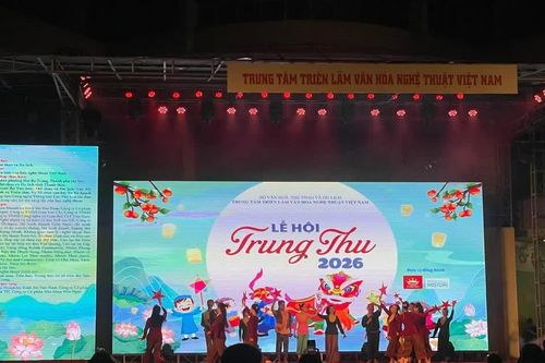 Rộn ràng khai mạc Lễ hội Trung thu 2026