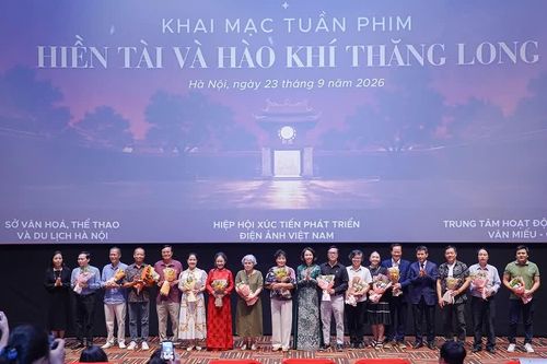 Khai mạc Tuần phim 'Hiền tài và hào khí Thăng Long'